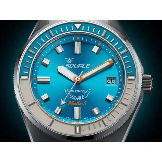 Pánské hodinky Squale Matic S MATICLBWLB.RLWLB, Verze: modrá , 5 image