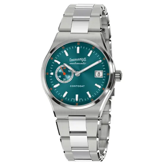 Pánské hodinky Eberhard Contodat Automatic 41156.02 CA2C, Verze: zelená 