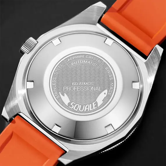 Pánské hodinky Squale Matic S MATICBKOBK.MROR, Verze: oranžová2 , 5 image