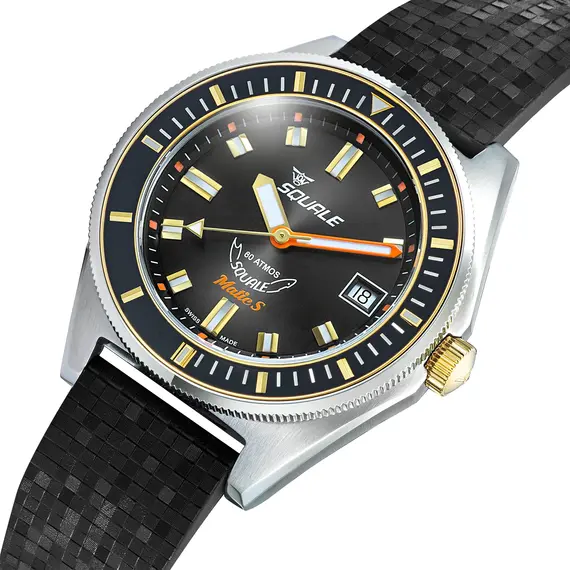 Pánské hodinky Squale Matic S MATICGBKBK.MRBK, Verze: černá2 , 4 image