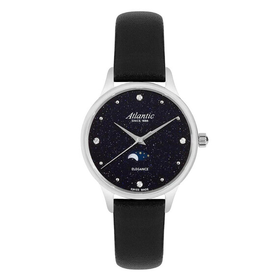 Dámské hodinky Atlantic Elegance Aventurine 30230.41.59L, Verze: modrá 