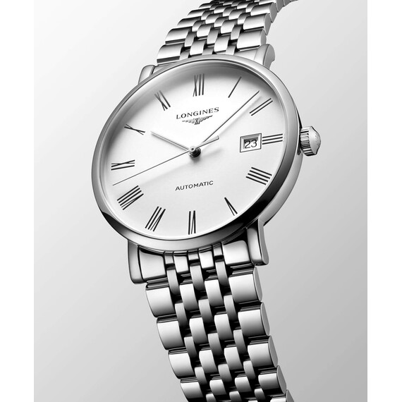 Pánské hodinky Longines Elegant Gent L4.910.4.18.6, Verze: bílá2 , 4 image