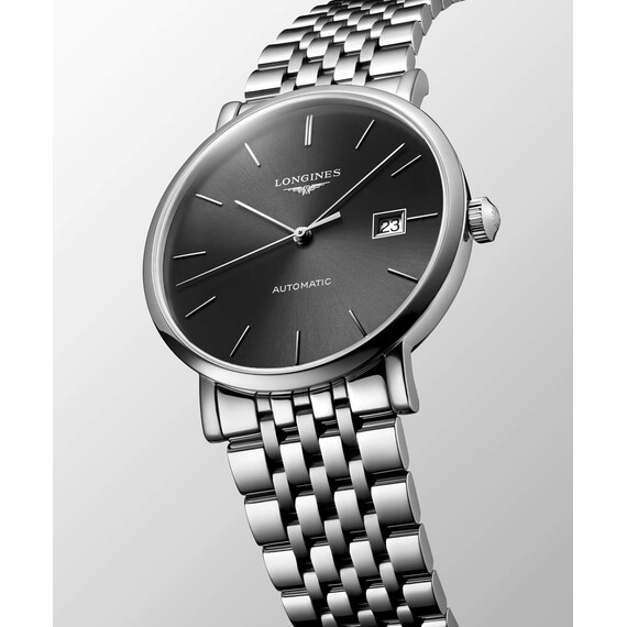 Pánské hodinky Longines Elegant Gent L4.910.4.70.6, Verze: šedá , 4 image