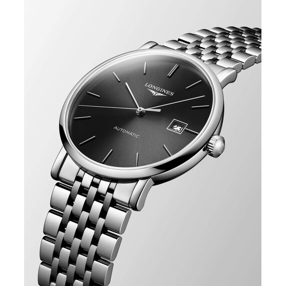 Pánské hodinky Longines Elegant Gent L4.910.4.70.6, Verze: šedá , 5 image