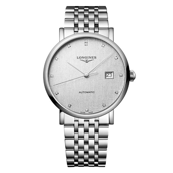 Pánské hodinky Longines Elegant Gent L4.910.4.79.6, Verze: stříbrná 