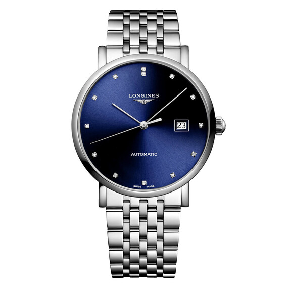 Pánské hodinky Longines Elegant Gent L4.910.4.99.6, Verze: modrá 