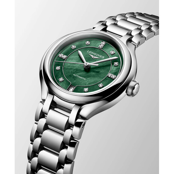 Dámské hodinky Longines PrimaLuna L8.124.4.07.6, Verze: zelená , 5 image