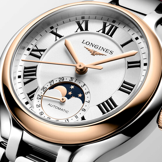 Dámské hodinky Longines PrimaLuna Moonphase L8.126.5.71.2, Verze: růžové zlato2 , 4 image