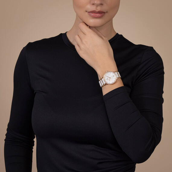 Dámské hodinky Rado Centrix Automatic Diamonds R30230902, Verze: bílá , 2 image