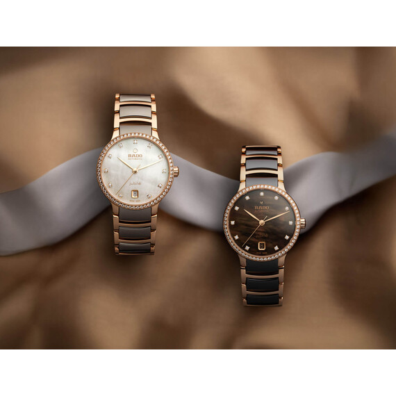 Dámské hodinky Rado Centrix Automatic Diamonds R30230912, Verze: růžové zlato , 5 image