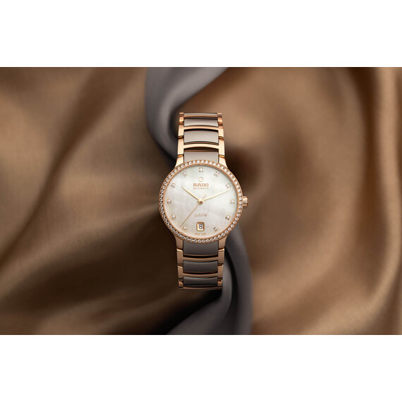 Dámské hodinky Rado Centrix Automatic Diamonds R30230912, Verze: růžové zlato , 4 image