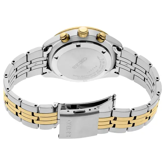 Pánské hodinky Seiko Chronograph SSB430P1, Verze: žluté zlato , 3 image