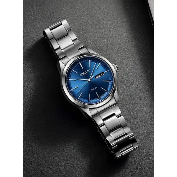 Pánské hodinky Seiko Solar SNE525P1, Verze: modrá , 2 image