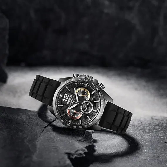 Pánské hodinky Seiko Chronograph SSB349P1, Verze: černá2 , 3 image