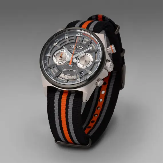 Pánské hodinky Seiko Chronograph SSB403P1, Verze: šedá , 4 image