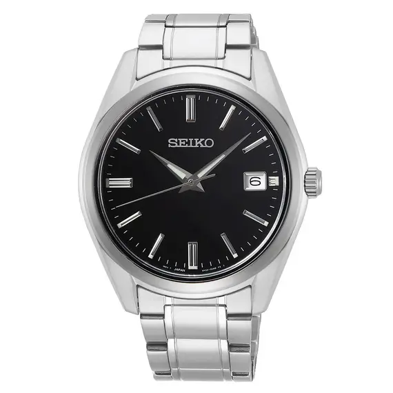 Pánské hodinky Seiko Classic SUR311P1, Verze: černá 