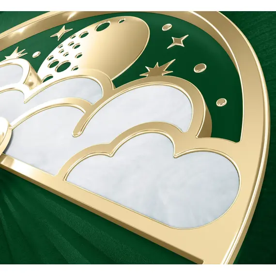 Dámské hodinky Aviator Douglas Moonflight Diamond Polska Edycja V.1.33.1.391.4 PL, Verze: žluté zlato , 5 image