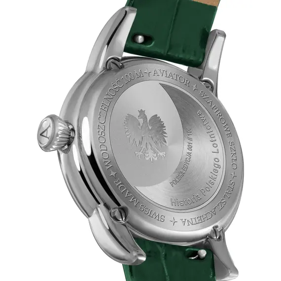 Dámské hodinky Aviator Douglas Moonflight Diamond Polska Edycja V.1.33.0.390.4 PL, Verze: zelená3 , 2 image