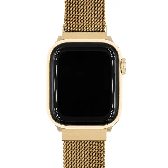 Náramek Hirsch Milanaise zlatý 20, Verze: žluté zlato, Šířka řemínku: 20 , 5 image