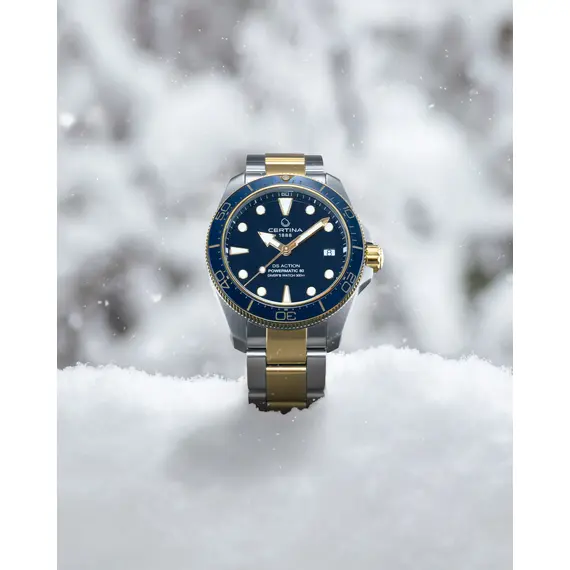Dámské,Pánské hodinky Certina DS Action Diver Powermatic 80 C048.807.22.041.00, Verze: žluté zlato , 6 image