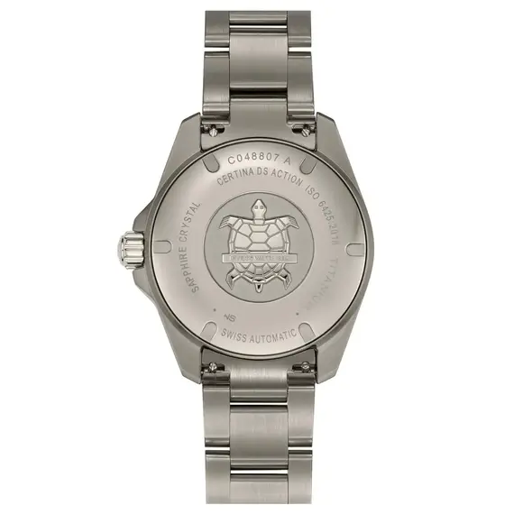 Dámské,Pánské hodinky Certina DS Action Diver Powermatic 80 Titanium C048.807.44.051.00, Verze: šedá , 3 image