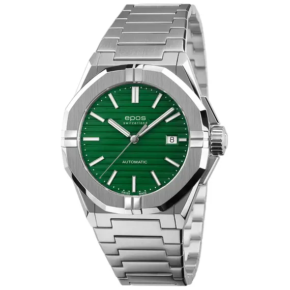 Pánské hodinky Epos Sport 3506.132.20.13.30, Verze: zelená 