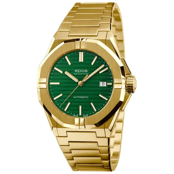 Pánské hodinky Epos Sport 3506.132.22.13.32, Verze: zelená 