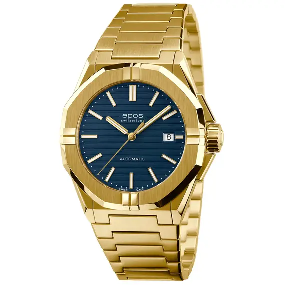 Pánské hodinky Epos Sport 3506.132.22.16.32, Verze: modrá 