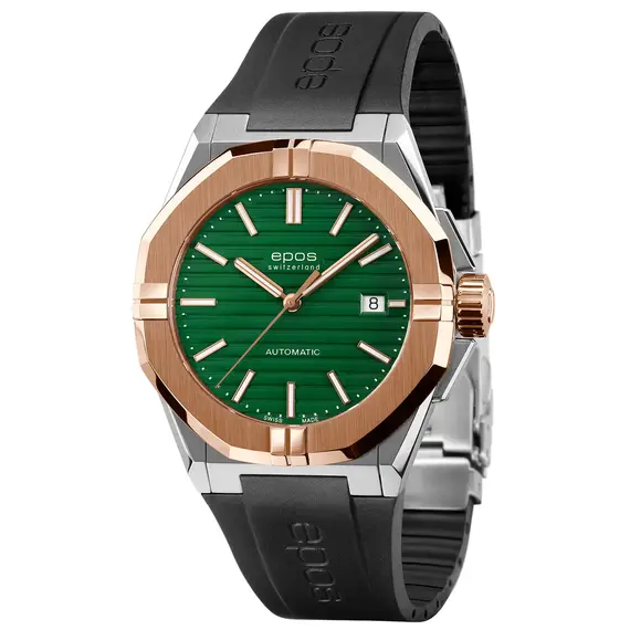 Pánské hodinky Epos Sport 3506.132.34.13.55, Verze: zelená 