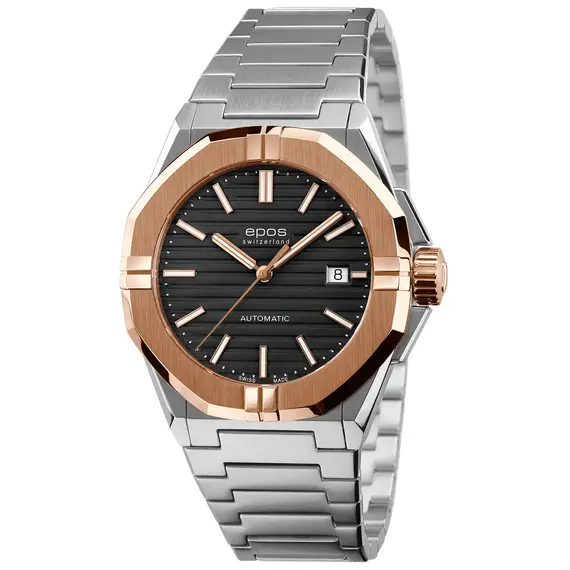 Pánské hodinky Epos Sport 3506.132.34.15.30, Verze: černá 