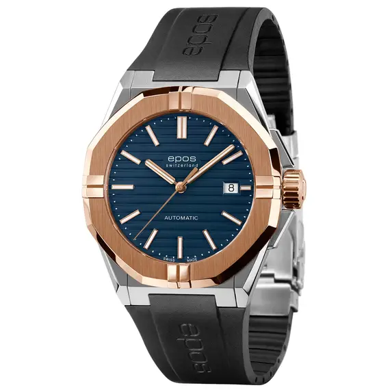 Pánské hodinky Epos Sport 3506.132.34.16.55, Verze: modrá2 