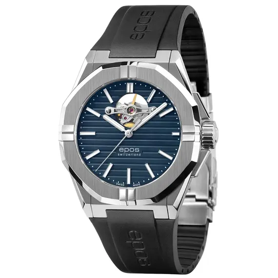 Pánské hodinky Epos Sport Open Heart 3506.133.20.16.55, Verze: modrá2 