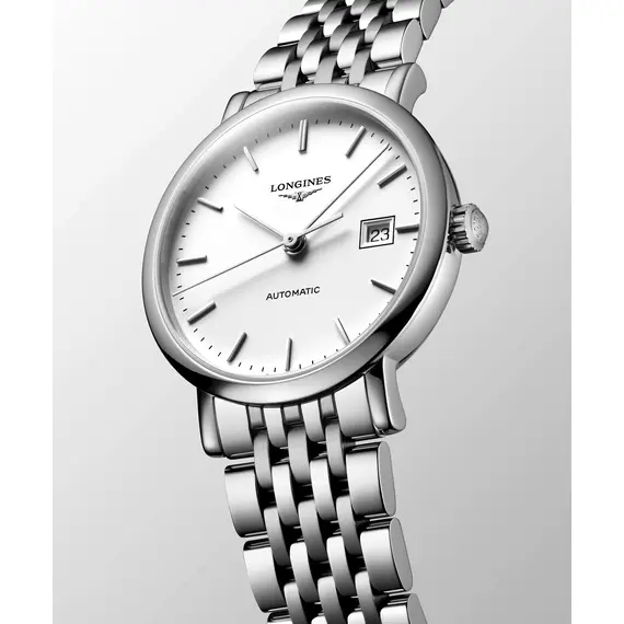Dámské hodinky Longines Elegant Lady L4.310.4.19.6, Verze: bílá3 , 4 image