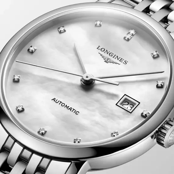 Dámské hodinky Longines Elegant Lady L4.310.4.80.6, Verze: bílá , 6 image