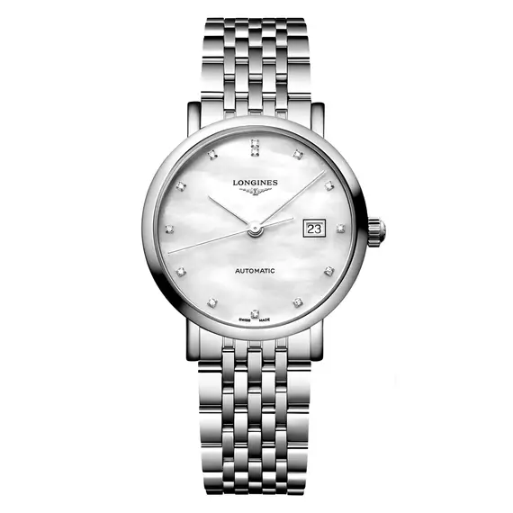 Dámské hodinky Longines Elegant Lady L4.310.4.80.6, Verze: bílá 
