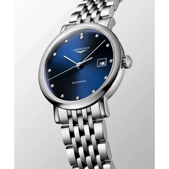 Dámské hodinky Longines Elegant Lady L4.310.4.90.6, Verze: modrá , 4 image