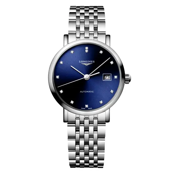 Dámské hodinky Longines Elegant Lady L4.310.4.90.6, Verze: modrá 