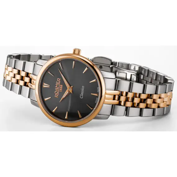 Dámské hodinky Roamer Classico Ladies 971857 49 55 50, Verze: růžové zlato2 , 2 image