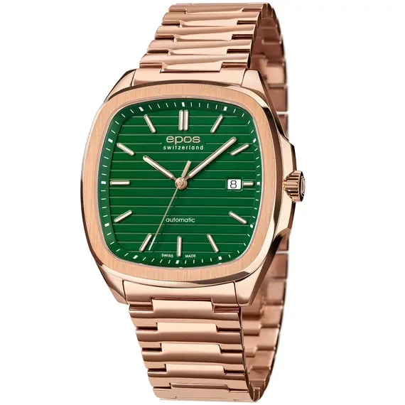 Pánské hodinky Epos Timeless 3511.152.24.13.34, Verze: zelená2 
