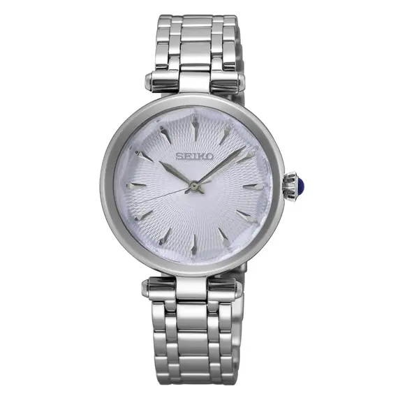 Dámské hodinky Seiko Classique SRZ553P1, Verze: stříbrná 