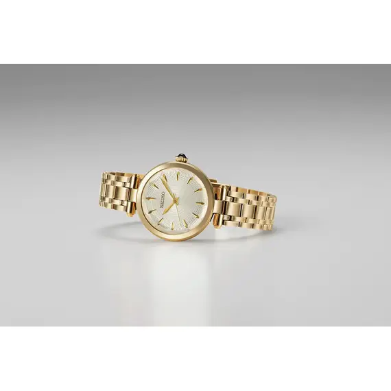 Dámské hodinky Seiko Classique SRZ554P1, Verze: žluté zlato , 4 image