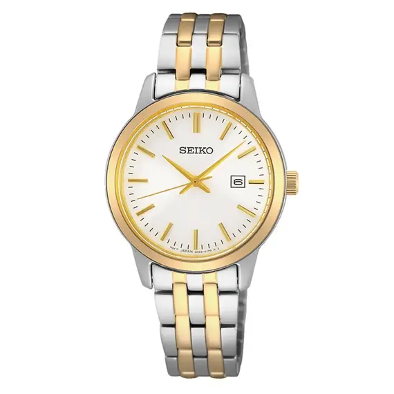 Dámské hodinky Seiko Classic SUR410P1, Verze: stříbrná 