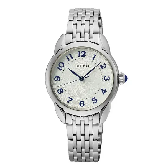 Dámské hodinky Seiko Classique SUR561P1, Verze: bílá 