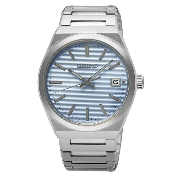 Pánské hodinky Seiko Classic SUR599P1, Verze: modrá2 