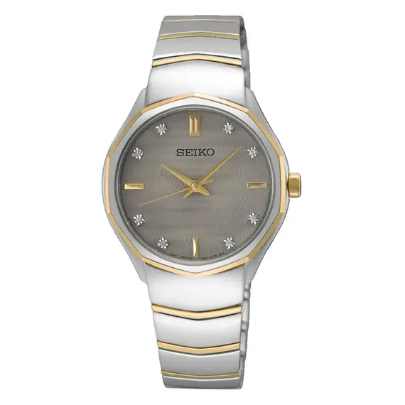 Dámské hodinky Seiko Conceptual SUR616P1, Verze: šedá 