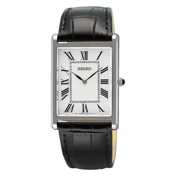 Pánské hodinky Seiko Classic SWR103P1, Verze: bílá 