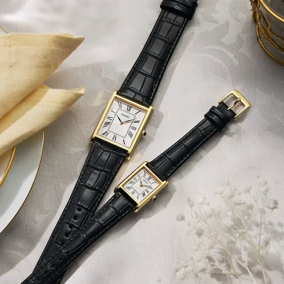 Pánské hodinky Seiko Classic SWR104P1, Verze: žluté zlato , 2 image