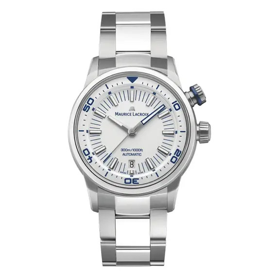 Hodinky Maurice Lacroix Pontos S Diver PT6248-SS002-131-1, Verze: bílá 
