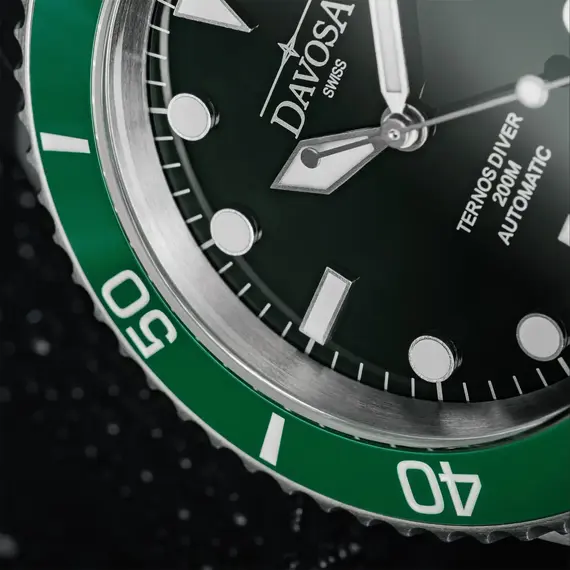 Pánské hodinky Davosa Ternos Diver 161.552.70, Verze: zelená , 3 image