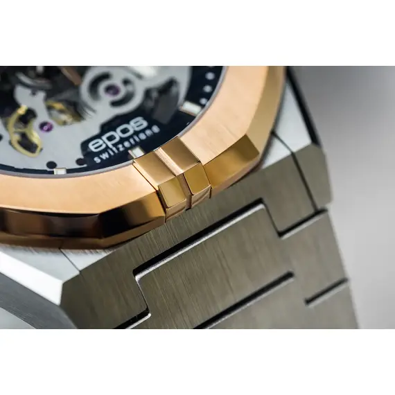 Pánské hodinky Epos Sport Skeleton 3506.139.34.15.30, Verze: černá , 4 image